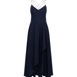 Abendkleid mit Volant