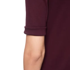 Baumwollstretch-shirt mit halbarm
