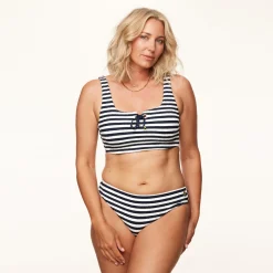 Bikini Rioslip Navy Stripes