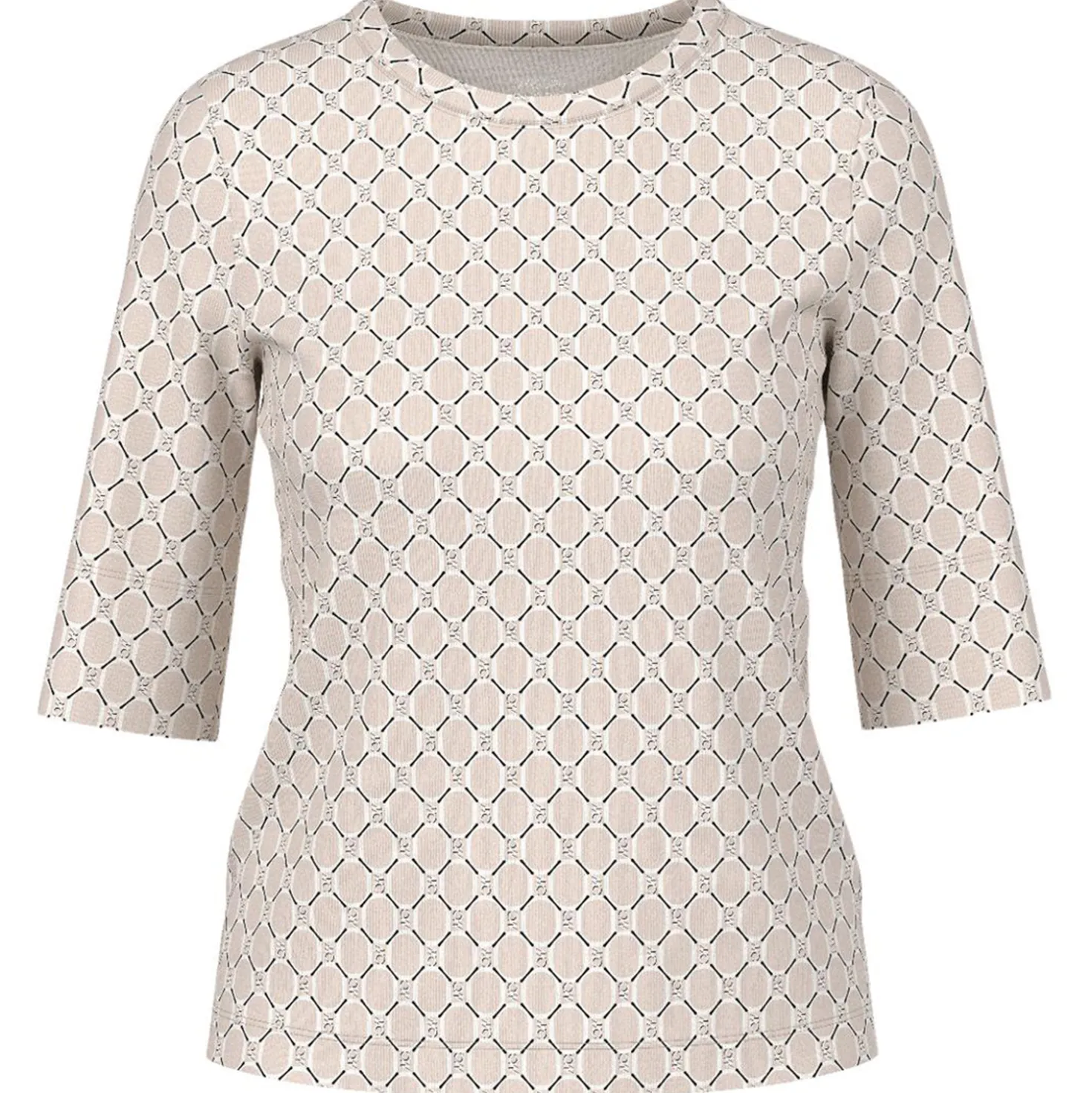 Biobaumwoll-shirt mit print