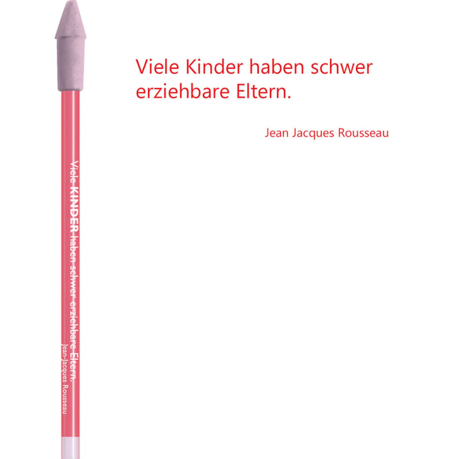 Bleistift rot, Rousseau