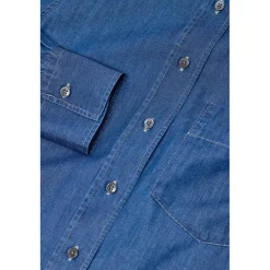 Denim-Bluse