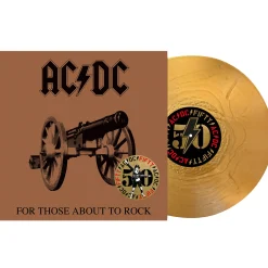 For Those About To Rock (We Salute You) Gold Vinyl