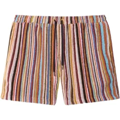 Frottee-Shorts gestreift