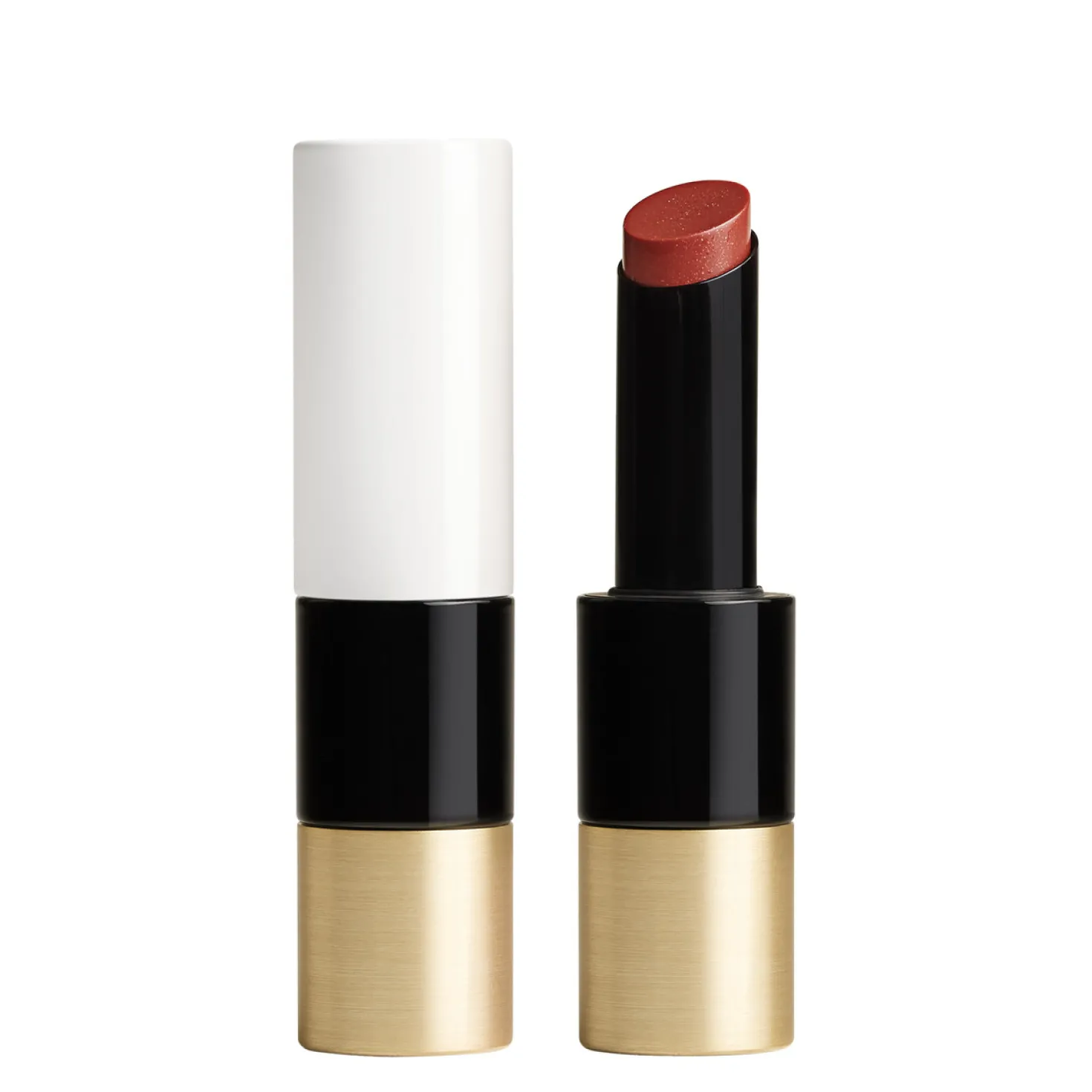 Glänzender Lippenstift Silky, Brun d’Ambre