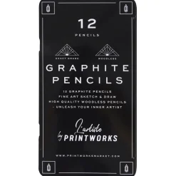 12 Graphit Stifte