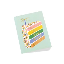 Grußkarte Cake Slice Birthday