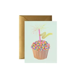 Grußkarte Cupcake Birthday