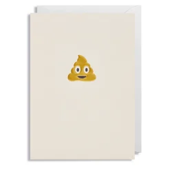 Grußkarte Poop