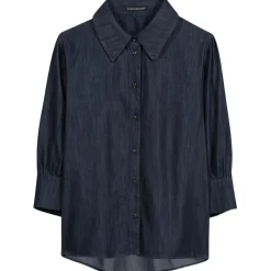 Jeansbluse