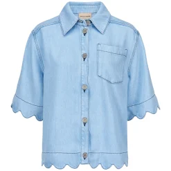 Jeansbluse