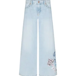 Jeans Palazzo cropped