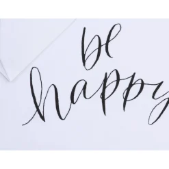 Karte Handlettering - Be happy