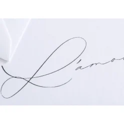 Karte Handlettering - L'amour