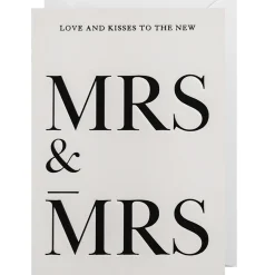 Karte Mrs & Mrs
