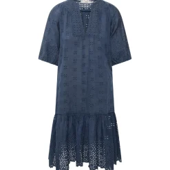 Kleid mit Lochspitze