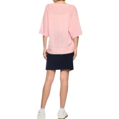 Kurzarm-pullover knitted in germany