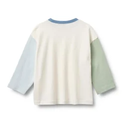 Langarmshirt mit Colour-Blocking