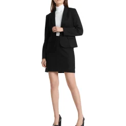 Leichter Blazer aus feinem Jersey