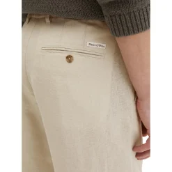 Leinenhose Osby Jogger Pleats