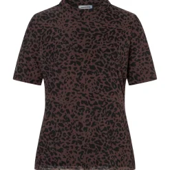 Meshshirt mit leomuster