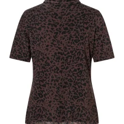 Meshshirt mit leomuster