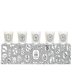 5 miniature candles set 5x35g - OS