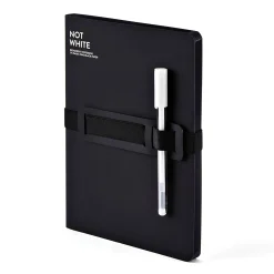 Notizbuch Not white L light black