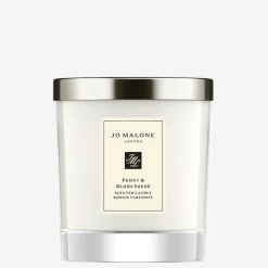 Peony & Blush Suede Home Candle
