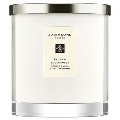 Peony & Blush Suede Luxury Candle