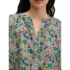 Print-bluse relaxed
