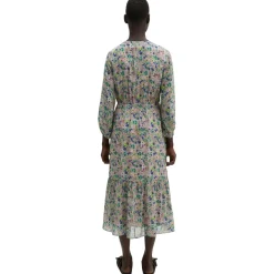 Print-kleid flared