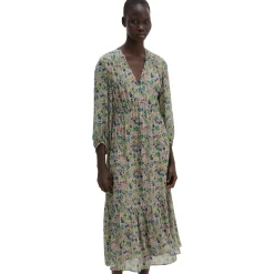 Print-kleid flared