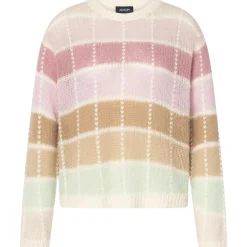 Pullover mit Blockstreifen