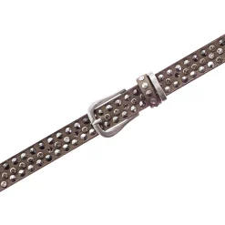 Roana 20 mm leder-nietgürtel