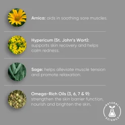 Sage Body Oil with Arnica & Hypericum
