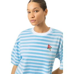 Schlafshirt Straight Waves