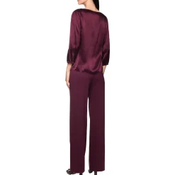 Seidenbluse mit 3/4-arm