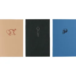 3 Soft Cover Notebooks
