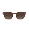 Sonnenbrille #C Mahogany +0.00