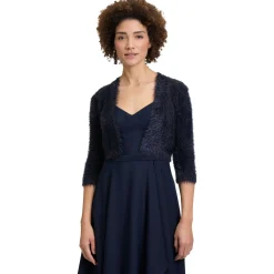 Strickbolero mit Struktur