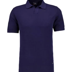 Strick-pullover kurzarm, resortkragen