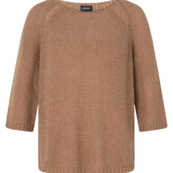 Strickpullover mit 3/4-Ärmeln