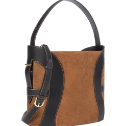Tasche Deborah Suede Beuteltasche M