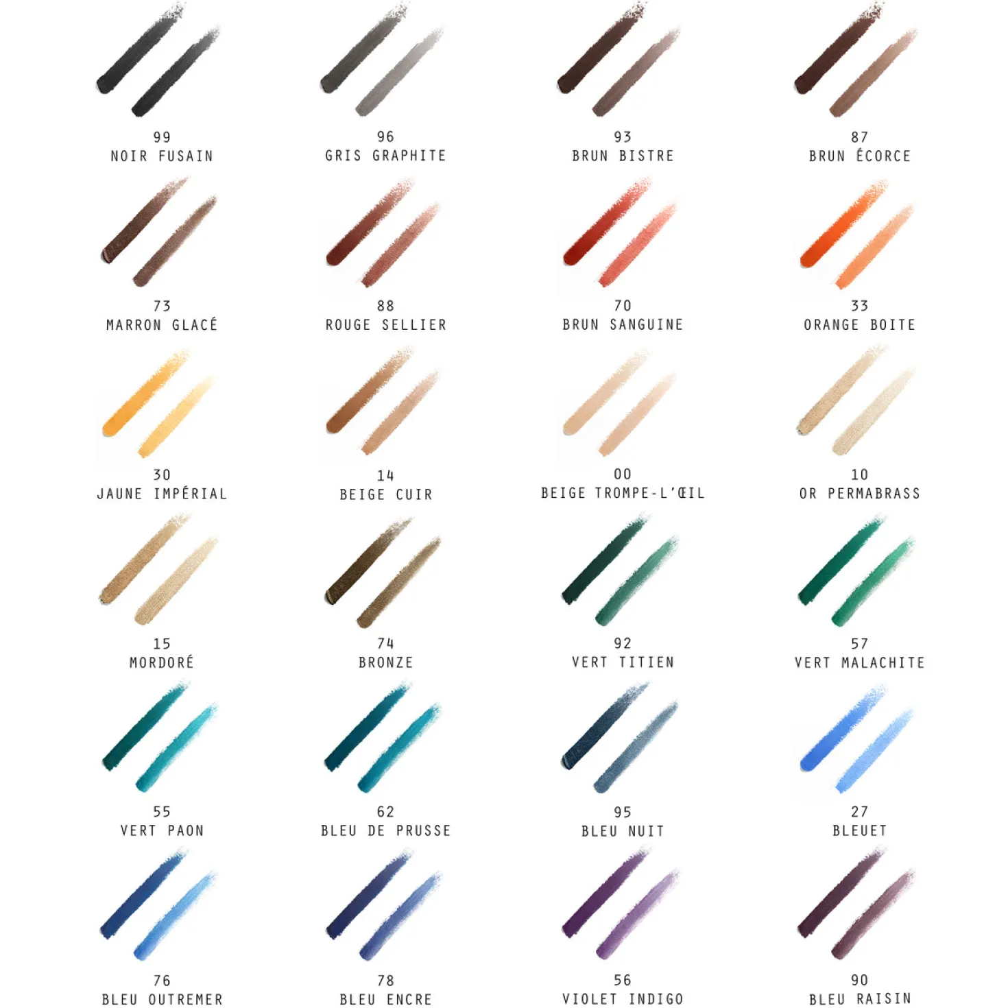 Trait d'Hermès, Farbstift für die Augen , Brun Sanguine