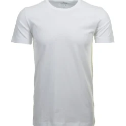 2 t-shirt doppelpack bodyfit mit rundhals